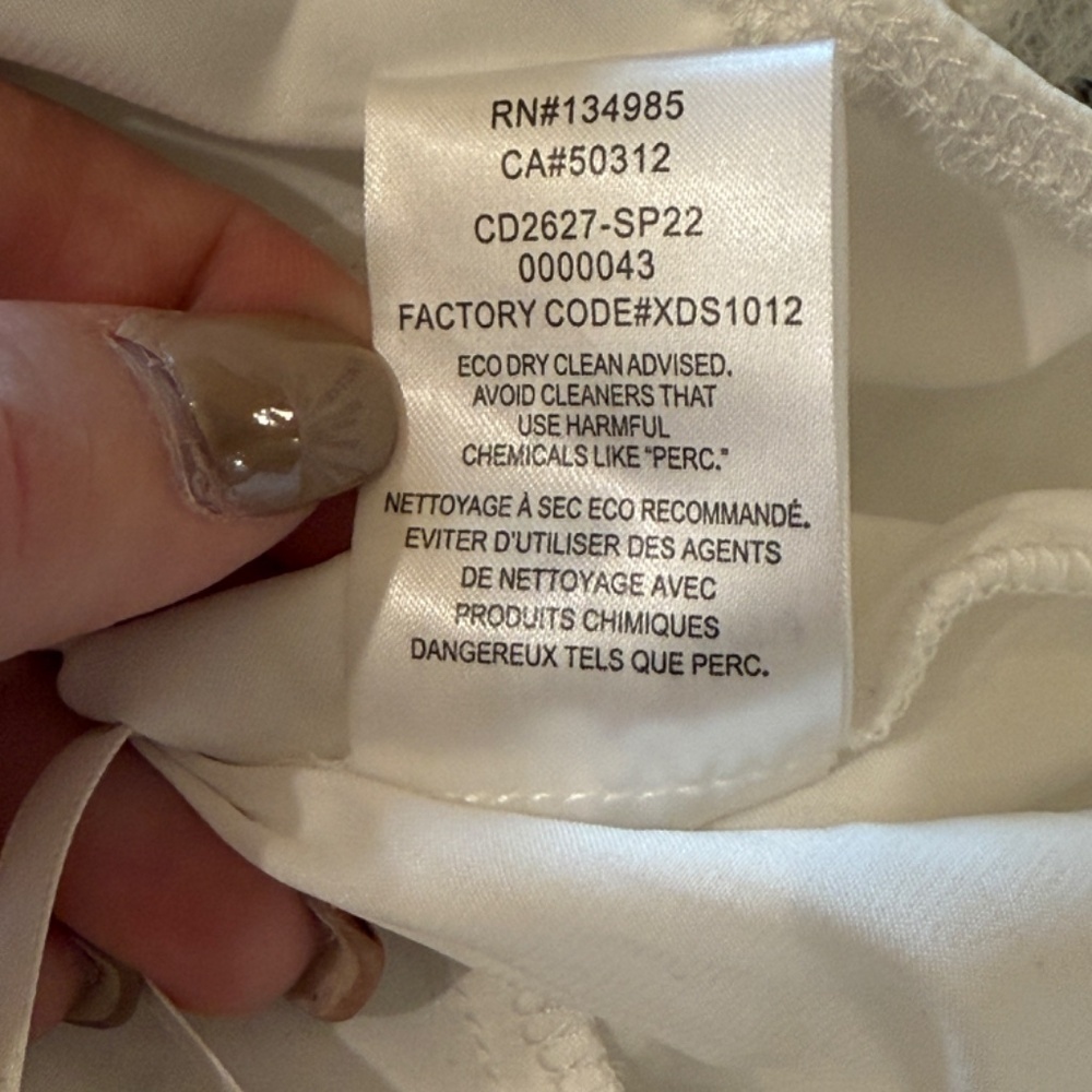 New! For Love & Lemons Lorena Maxi Dress White Lace 1710 - Picture 14 of 15
